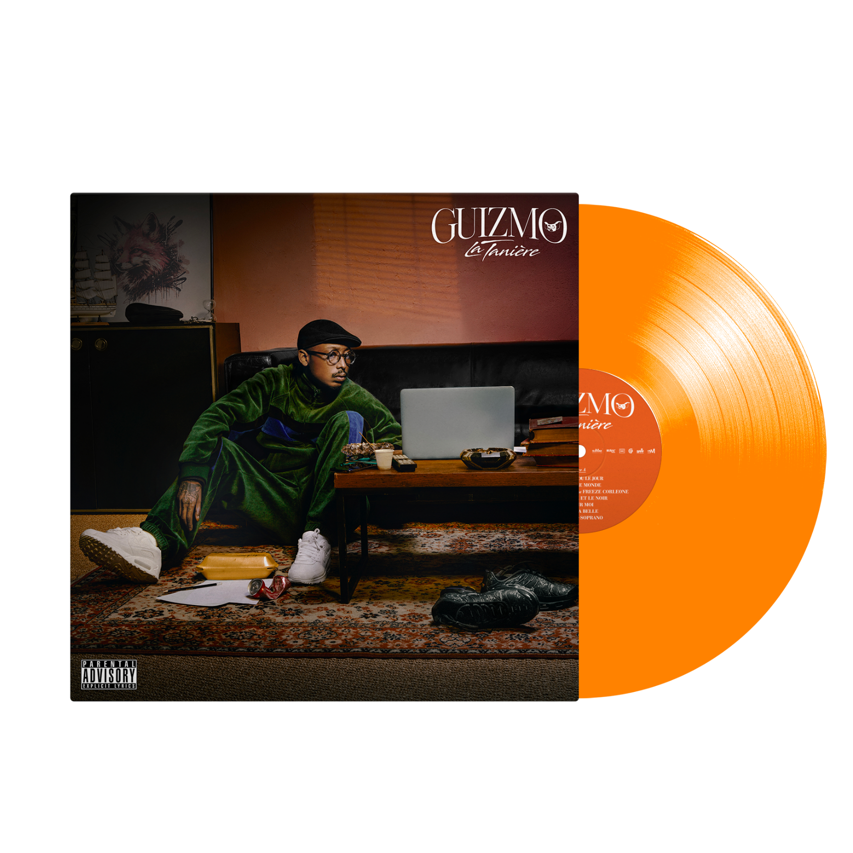 La Tanière - Vinyle orange (Edition limitée)